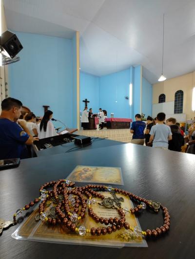 2º Dia do Tríduo em Honra a São José reúne centenas de fiéis em Laranjeiras do Sul